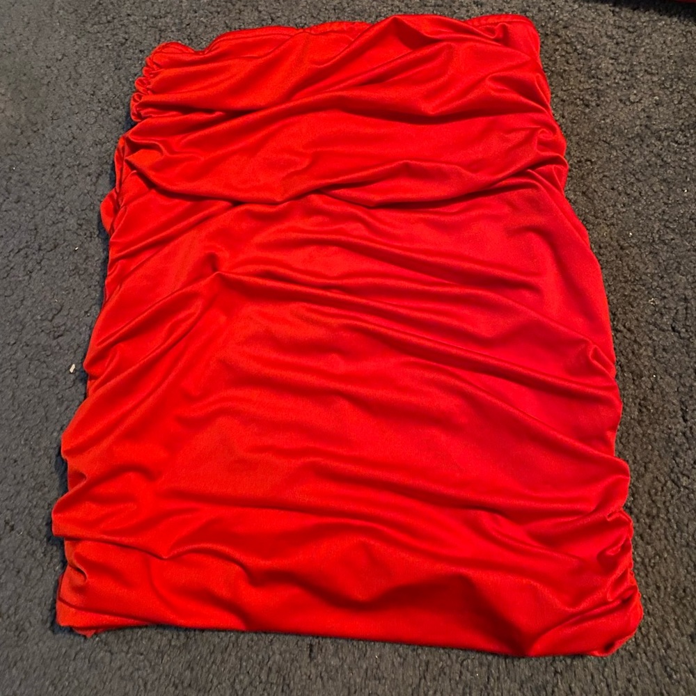 red skirt